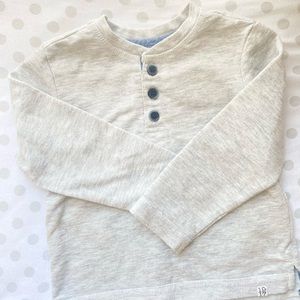 Sovereign Code Gray Sweater Top 12 M